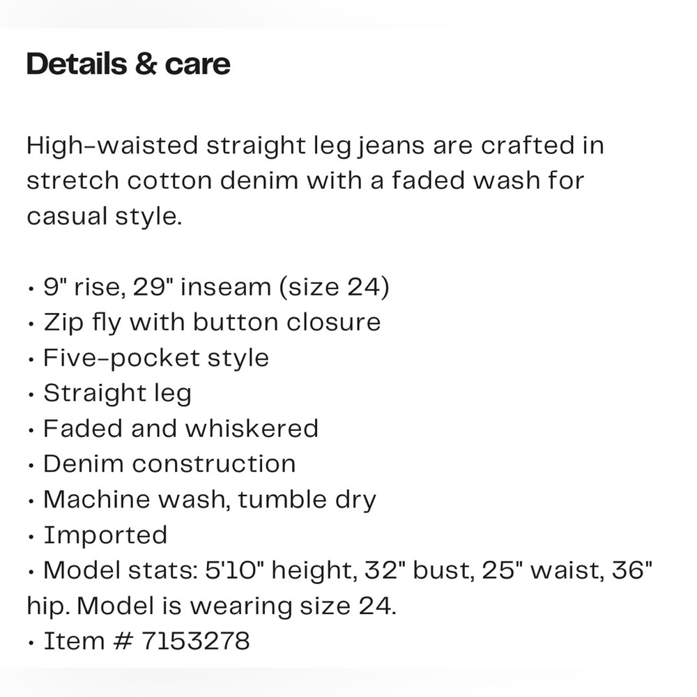 Frame le high straight jeans size 33 NWT - Picture 3 of 12